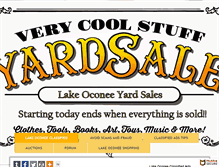 Tablet Screenshot of lakeoconeeclassified.com